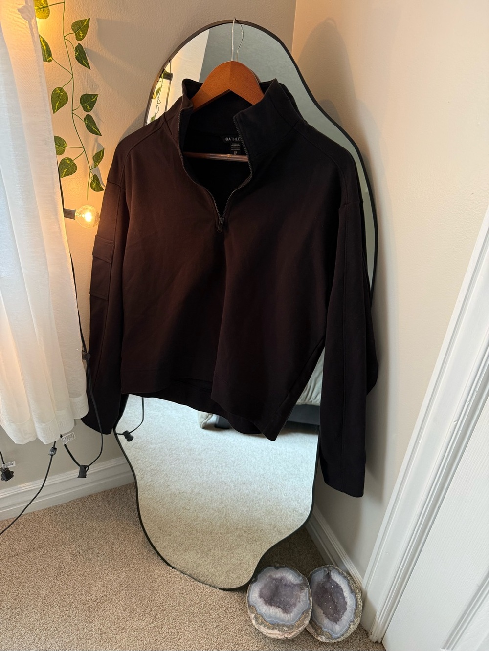 Cropped Athleta Quarter Zip